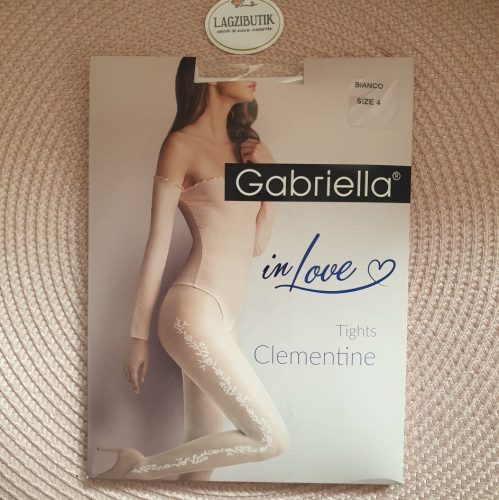 Menyasszonyi harisnya oldalmintával-Gabriella/Clementine